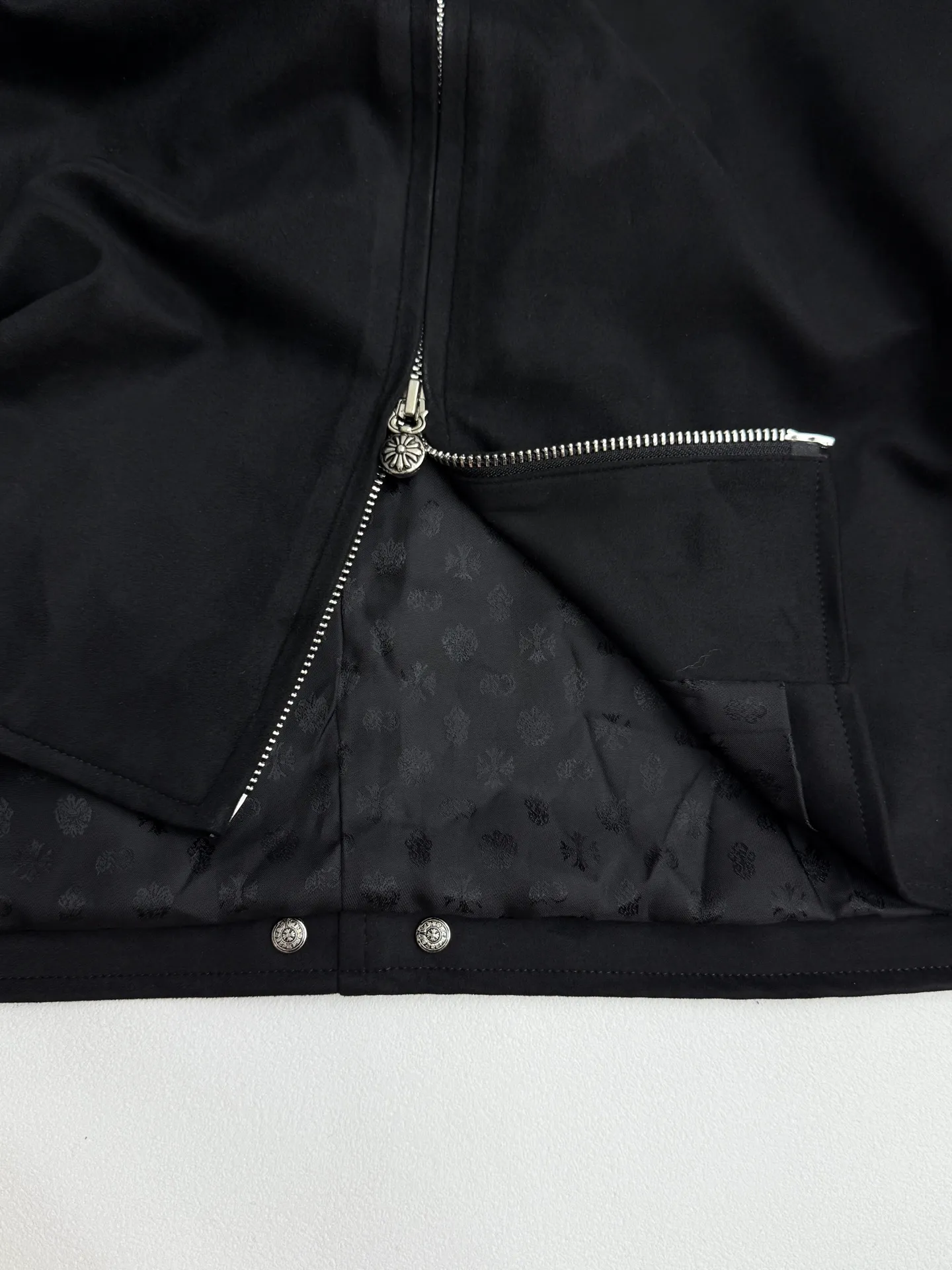 P580 Chrome Hearts Chrome Hearts Cuff Zipper Jacket S/M/L/XL